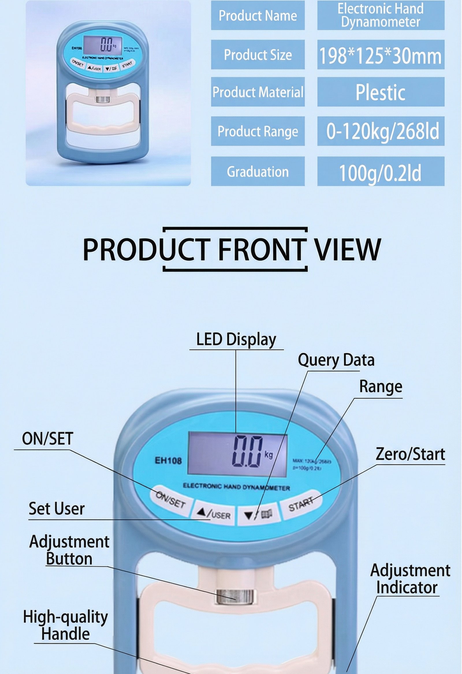GripForce Smart Hand Dynamometer - Image 6