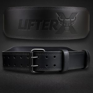 LifterX Leather Belt (Full Black)