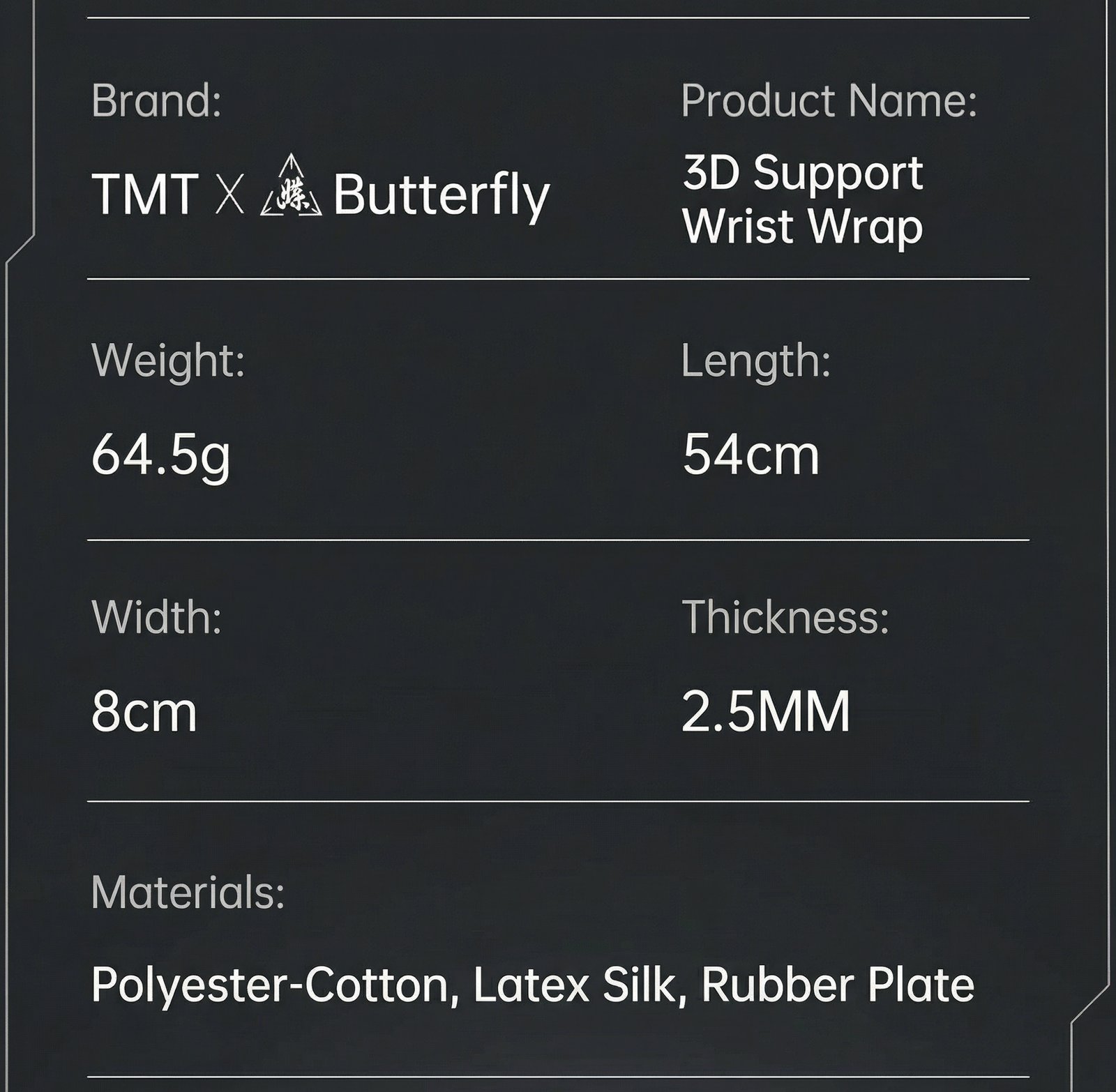 TMT Wrist Power Wraps - Image 8