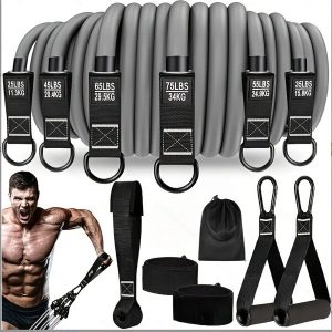 Premium TPE Latex Resistance Band Set