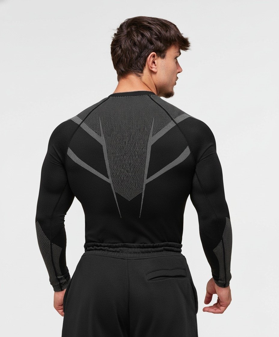 GYMSHARK Breathable Tight Long Sleeve (Made In USA) - Image 4
